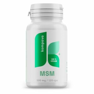 KOMPAVA MSM 500 mg 120 kapsúl vyobraziť