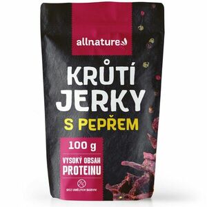Allnature Turkey Pepper Jerky 100g vyobraziť
