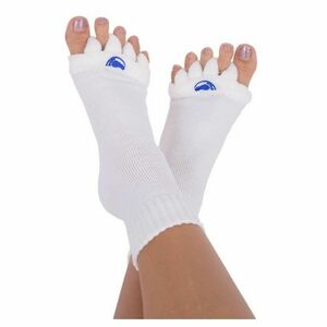 HAPPY FEET Adjustačné ponožky white veľkosť S vyobraziť