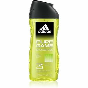 Adidas Pure Game sprchový gél na tvár, telo a vlasy 3v1 pre mužov 250 ml vyobraziť