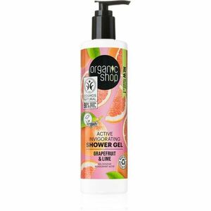 Organic Shop Grapefruit & Lime aktívny sprchový gel 280 ml vyobraziť