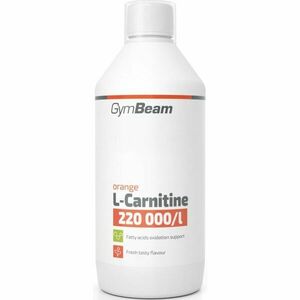 GymBeam L-Carnitine 220 000 mg/l spaľovač tukov príchuť Orange 500 ml vyobraziť