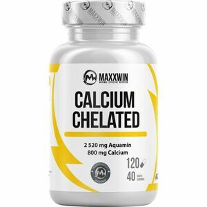 Maxxwin Calcium Chelated kapsuly na podporu zdravia kostí a zubov 120 cps vyobraziť