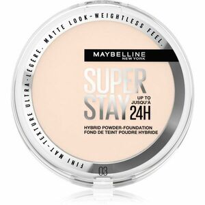 Maybelline SuperStay 24H Hybrid Powder-Foundation kompaktný púdrový make-up pre matný vzhľad odtieň 03 9 g vyobraziť