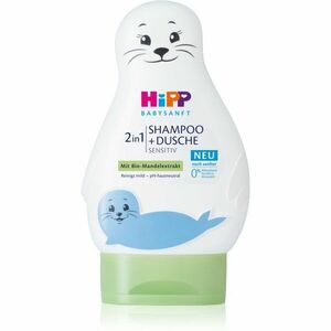 Hipp Babysanft Sensitive detský šampón na telo a vlasy Seal 200 ml vyobraziť