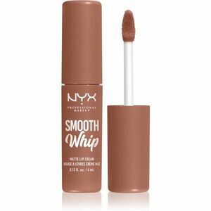 NYX Professional Makeup Smooth Whip Matte Lip Cream zamatový rúž s vyhladzujúcim efektom odtieň 01 Pancake Stacks 4 ml vyobraziť