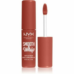 NYX Professional Makeup Smooth Whip Matte Lip Cream zamatový rúž s vyhladzujúcim efektom odtieň 07 Pushin' Cushion 4 ml vyobraziť