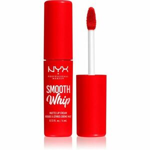 NYX Professional Makeup Smooth Whip Matte Lip Cream zamatový rúž s vyhladzujúcim efektom odtieň 12 Icing On Top 4 ml vyobraziť