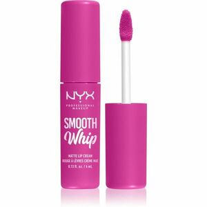 NYX Professional Makeup Smooth Whip Matte Lip Cream zamatový rúž s vyhladzujúcim efektom odtieň 20 Pom Pom 4 ml vyobraziť