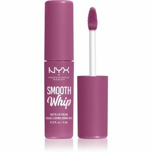 NYX Professional Makeup Smooth Whip Matte Lip Cream zamatový rúž s vyhladzujúcim efektom odtieň 19 Snuggle Sesh 4 ml vyobraziť