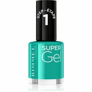Rimmel Super Gel gélový lak na nechty bez použitia UV/LED lampy odtieň 098 Never Blue With You 12 ml vyobraziť
