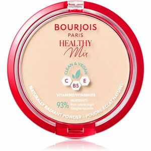 Bourjois Healthy Mix zmatňujúci púder pre žiarivý vzhľad pleti odtieň 01 Ivory 10 g vyobraziť