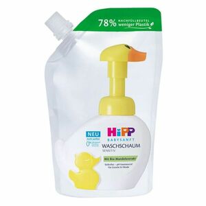 HIPP BabySanft pena na umývanie náplň kačica 250 ml vyobraziť