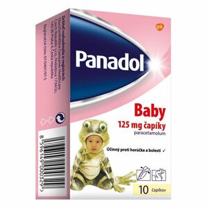 PANADOL Baby sup 125 mg 10 čapíkov vyobraziť
