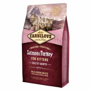CARNILOVE Salmon & Turkey granule pre mačiatka 1 ks, Hmotnosť balenia: 2 kg vyobraziť