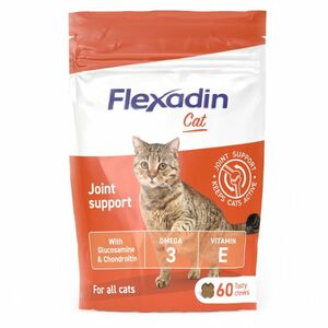 FLEXADIN Cat 60 žuvacích tabliet vyobraziť