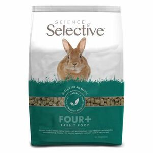 SUPREME Selective rabbit senior krmivo pre králiky 1 kus, Hmotnosť balenia (g): 3 kg vyobraziť