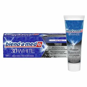 BLEND-A-MED Zubná pasta 3D White Charcoal 75 ml vyobraziť