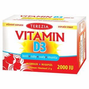 TEREZIA Vitamín D3 2000 IU 90 kapsúl vyobraziť