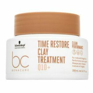 Schwarzkopf Professional BC Bonacure Time Restore Clay Treatment Q10+ vyživujúca maska pre zrelé vlasy 200 ml vyobraziť