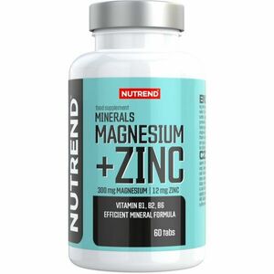 Nutrend Minerals Magnesium + Zinc tablety na podporu činnosti nervovej sústavy 60 tbl vyobraziť