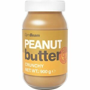 GymBeam Peanut Butter Crunchy 100 % orechový krém 900 g vyobraziť