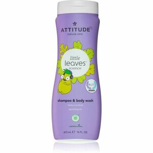 Attitude Little Leaves Vanilla & Pear detský umývací gél a šampón 473 ml vyobraziť