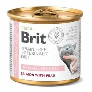 BRIT Veterinary diet grain free hypoallergenic pre mačky 200 g vyobraziť