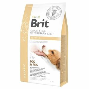 BRIT Veterinary diet grain free hepatic granuly pre psov, Hmotnosť balenia: 2 kg vyobraziť