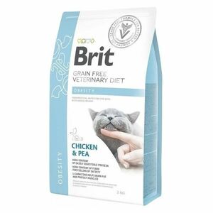 BRIT Veterinary diet grain free obesity granuly pre mačky, Hmotnosť balenia: 2 kg vyobraziť