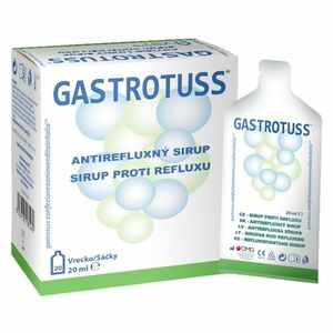 GASTROTUSS Sirup antirefluxný vo vrecúškach 20x 20 ml vyobraziť