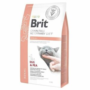 BRIT Veterinary diet grain free renal granuly pre mačky, Hmotnosť balenia: 2 kg vyobraziť