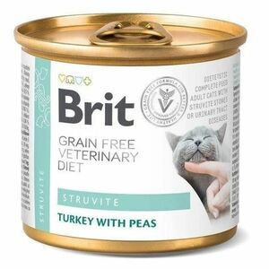 BRIT Veterinary diet grain free struvite pre mačky 200 g vyobraziť