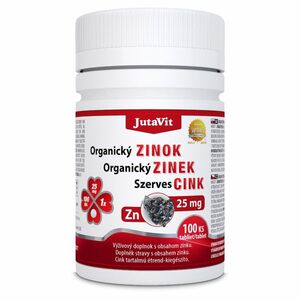 JUTAVIT Organický Zinok 25 mg 100 tabliet vyobraziť