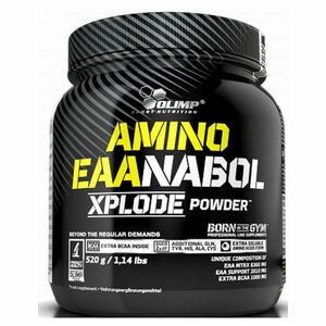 Amino EAAnabol Xplode, esenciálne aminokyseliny, Olimp, 520 g - Pomaranč vyobraziť