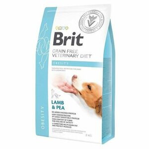 BRIT Veterinary diet grain free obesity granuly pre psov, Hmotnosť balenia: 2 kg vyobraziť