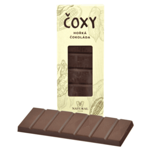 NATURAL JIHLAVA Čoxy horká čokoláda s xylitolom natural 50 g vyobraziť