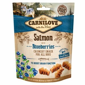 CARNILOVE Dog Crunchy Snack Salmon&Blueberries 200 g vyobraziť