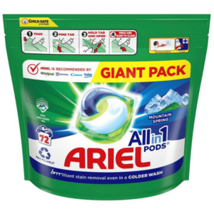 Ariel All-in-1 gélové kapsuly na pranie Mountain Spring vyobraziť