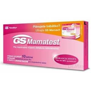 GS Mamatest Tehotenský test 2ks vyobraziť