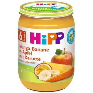 HIPP BIO Jablko s banánom, mangom a mrkvou od 6. mesiaca, 190 g vyobraziť
