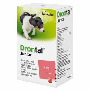 DRONTAL Junior perorálna suspenzia pre psov 50 ml vyobraziť