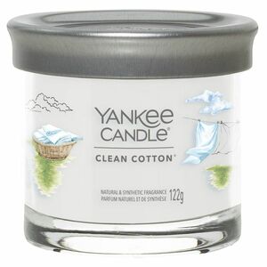 YANKEE CANDLE Signature Tumbler malý Clean Cotton 121 g vyobraziť
