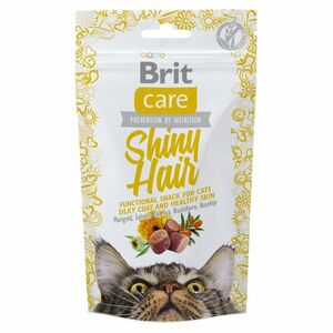 BRIT Care Snack Shiny Hair s lososom pre mačky 50 g vyobraziť