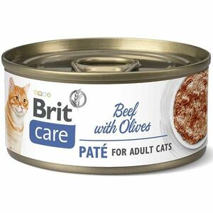 BRIT Care Beef Paté with Olives konzerva pre mačky 70 g vyobraziť