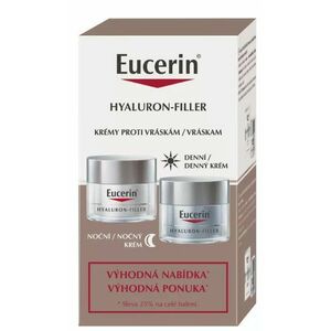 Eucerin HYALURON-FILLER + 3x EFFECT Denný krém SPF 15 + Nočný krém vyobraziť