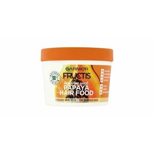 Garnier Fructis Hair Food Papaya regeneračná maska na poškodené vlasy, 400 ml vyobraziť