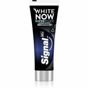 Signal White Now Men Super Pure zubná pasta pre mužov s bieliacim účinkom 75 ml vyobraziť
