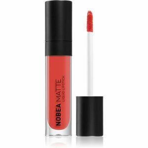 NOBEA Day-to-Day Matte Liquid Lipstick matný tekutý rúž odtieň Cranberry Red #M08 7 ml vyobraziť