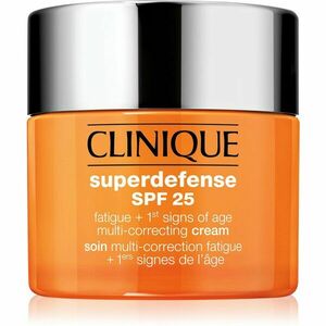 Clinique Superdefense™ SPF 25 Fatigue + 1st Signs Of Age Multi-Correcting Cream krém proti prvým známkam starnutia pre suchú a zmiešanú pleť SPF 25 50 vyobraziť